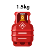 1.5kg Gas Cylinder